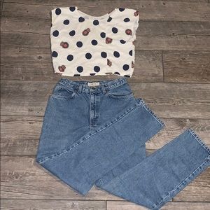 Vintage 80s/90s Crop Top